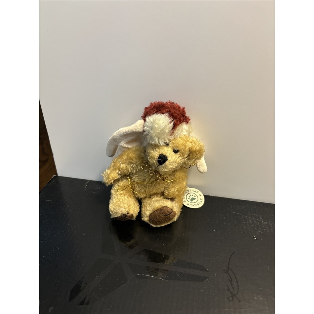 NWT Boyd's Bears "Comet" Angel Bear in Santa Hat from 1998‎